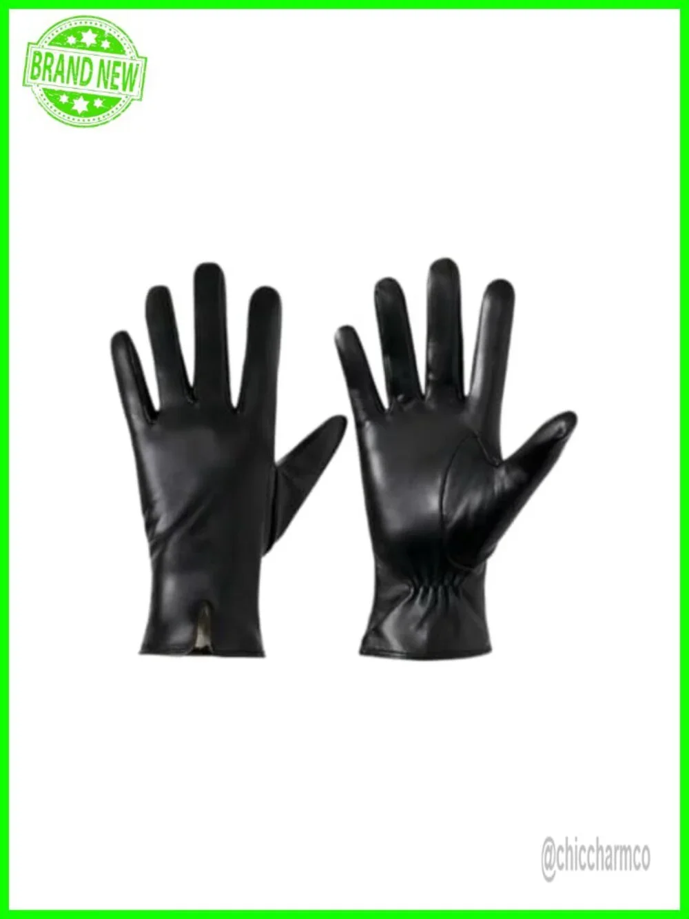 Touchscreen Lambskin Gloves - Wool Lined Winter Driving